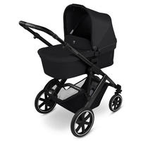 KINDERWAGENSET Salsa Core All in One  - Schwarz, Basics, Textil/Metall (63/123/97cm) - ABC Design