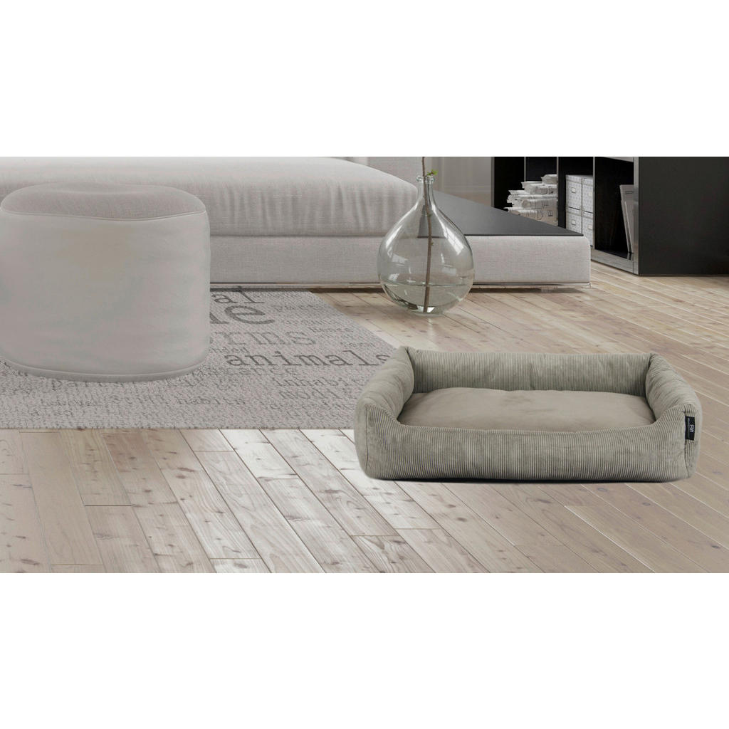 Thumbnail - Xxxl Hundekissen, Taupe, Textil, Uni, Füllung: Polyester, 49x15x70 cm, Bezug abnehmbar, weich gepolstert, rutschfeste Un...