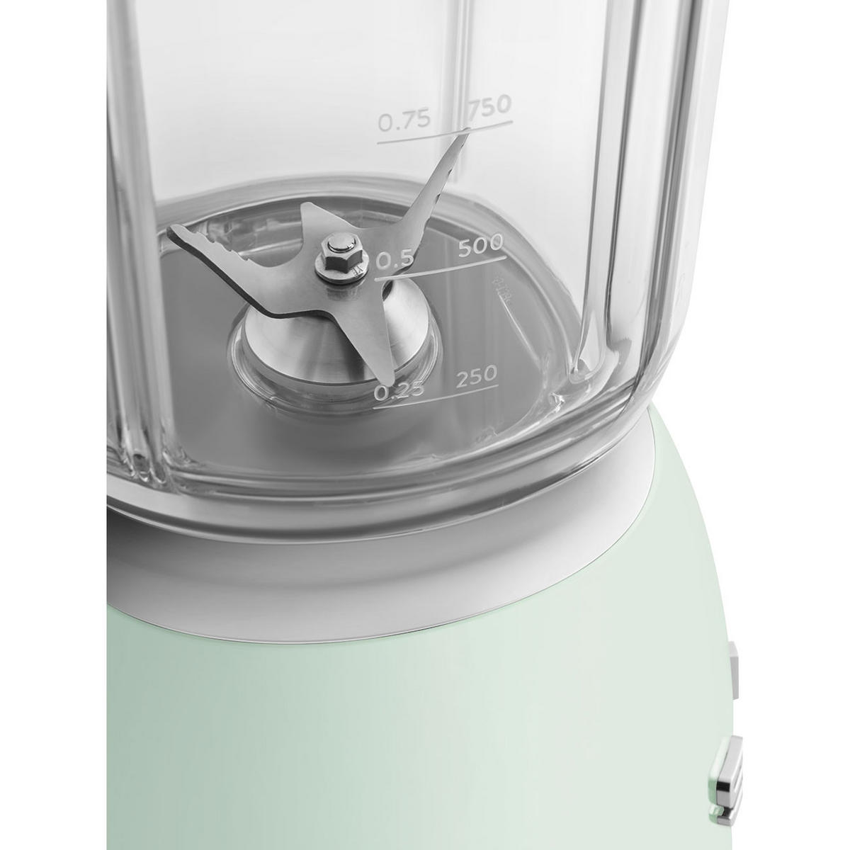 STANDMIXER  - Pastellgrün, Design, Kunststoff/Metall (19,7/39,7/16,3cm) - SMEG