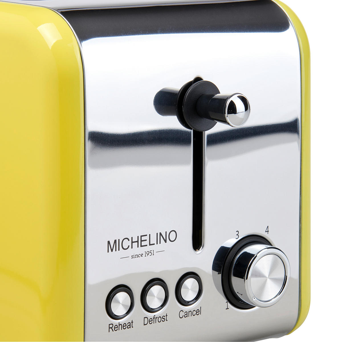 TOASTER  - Gelb, Trend, Kunststoff/Metall (32/23/19cm)