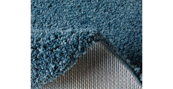HOCHFLORTEPPICH 160 cm Petrol  - Petrol, Basics, Textil (160cm) - Novel
