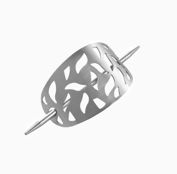 UKRASNA KOPČA metal - boja nerđajućeg čelika, Konvencionalno, metal (23/16cm) - Homeware
