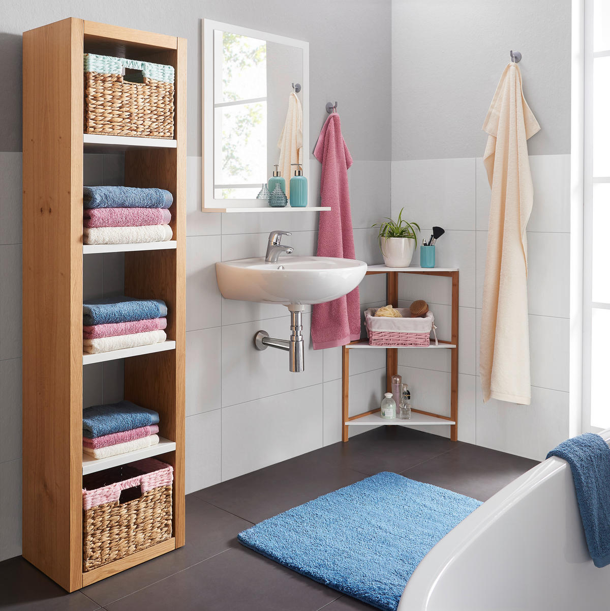 VENDÉGTÖRÖLKÖZŐ 40/60 cm bézs  - bézs, Basics, textil (40/60cm) - Vossen