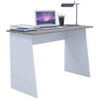 SCHREIBTISCH 110/50/74 cm  in Weiß, Sonoma Eiche  - Weiß/Sonoma Eiche, Basics, Holzwerkstoff (110/50/74cm) - MID.YOU