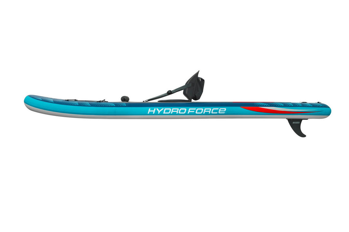 STAND-UP PADDLE BOARD HYDRO-FORCE  - Blau/Grau, KONVENTIONELL, Kunststoff/Metall (305/84/15cm) - Bestway