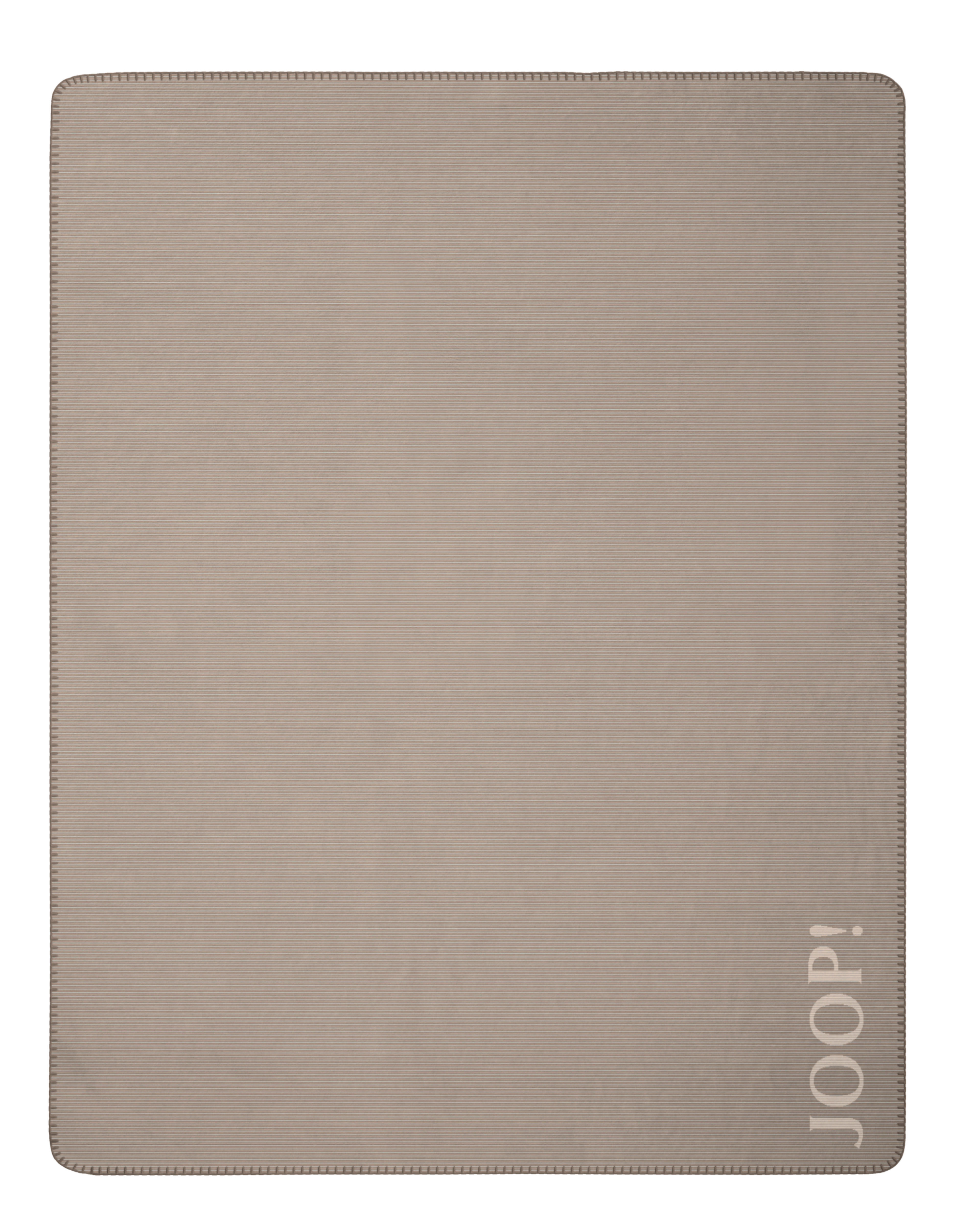 WOHNDECKE Touch 220/240 cm  - Sandfarben/Naturfarben, Design, Textil (220/240cm) - Joop!