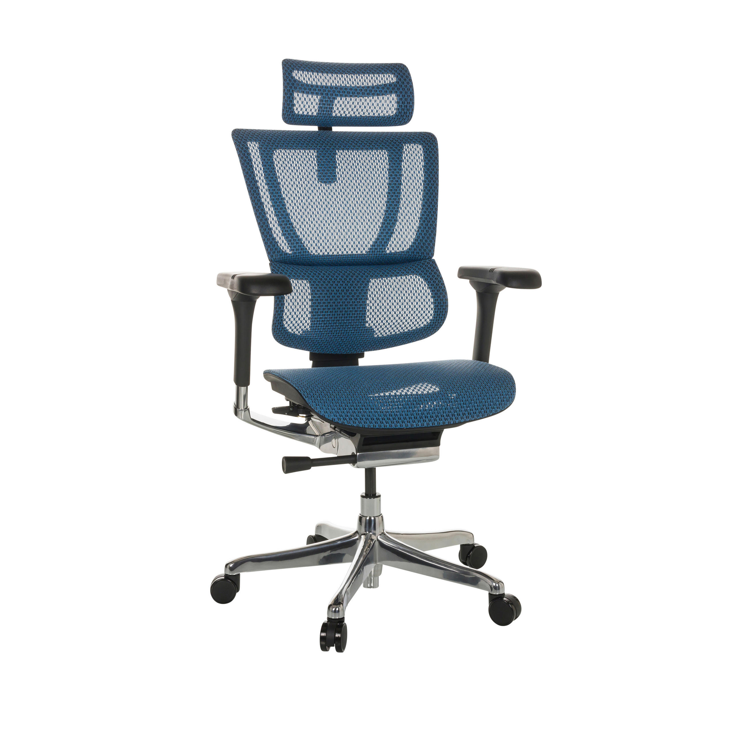 SNURRSTOL  i nät blå  - blå/svart, Basics, metall/textil (69/116-138/66cm) - MID.YOU