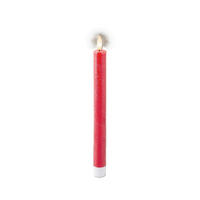 LED-KERZE 2,2/24,5 cm  - Rot, Basics, Kunststoff/Paraffin (2,2/24,5cm) - Ambia Home