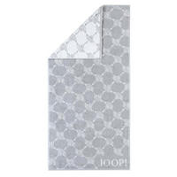 GÄSTETUCH Classic Cornflower Silberfarben 3-teilig 30/50 cm  - Silberfarben, Basics, Textil (30/50cm) - Joop!