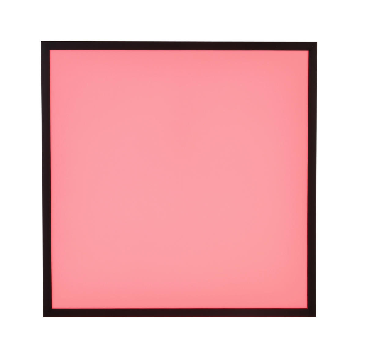 STROPNÉ LED SVIETIDLO, 45/45/7,5 cm - čierna/biela, Lifestyle, kov/plast (45/45/7,5cm) - Novel