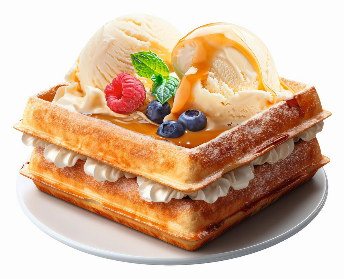 WAFFELEISEN GOURMETmaxx  - Schwarz, Basics, Kunststoff/Metall (22/17,8/8cm) - GOURMETMAXX