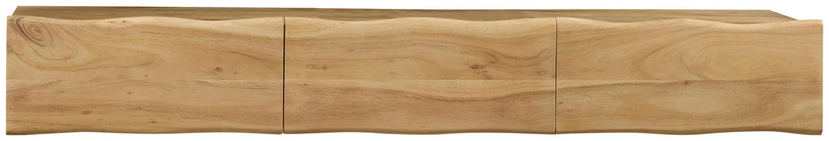 TV-ELEMENT Holz Akaziefarben  - Akaziefarben, Basics, Holz (160/22/40cm) - Livetastic