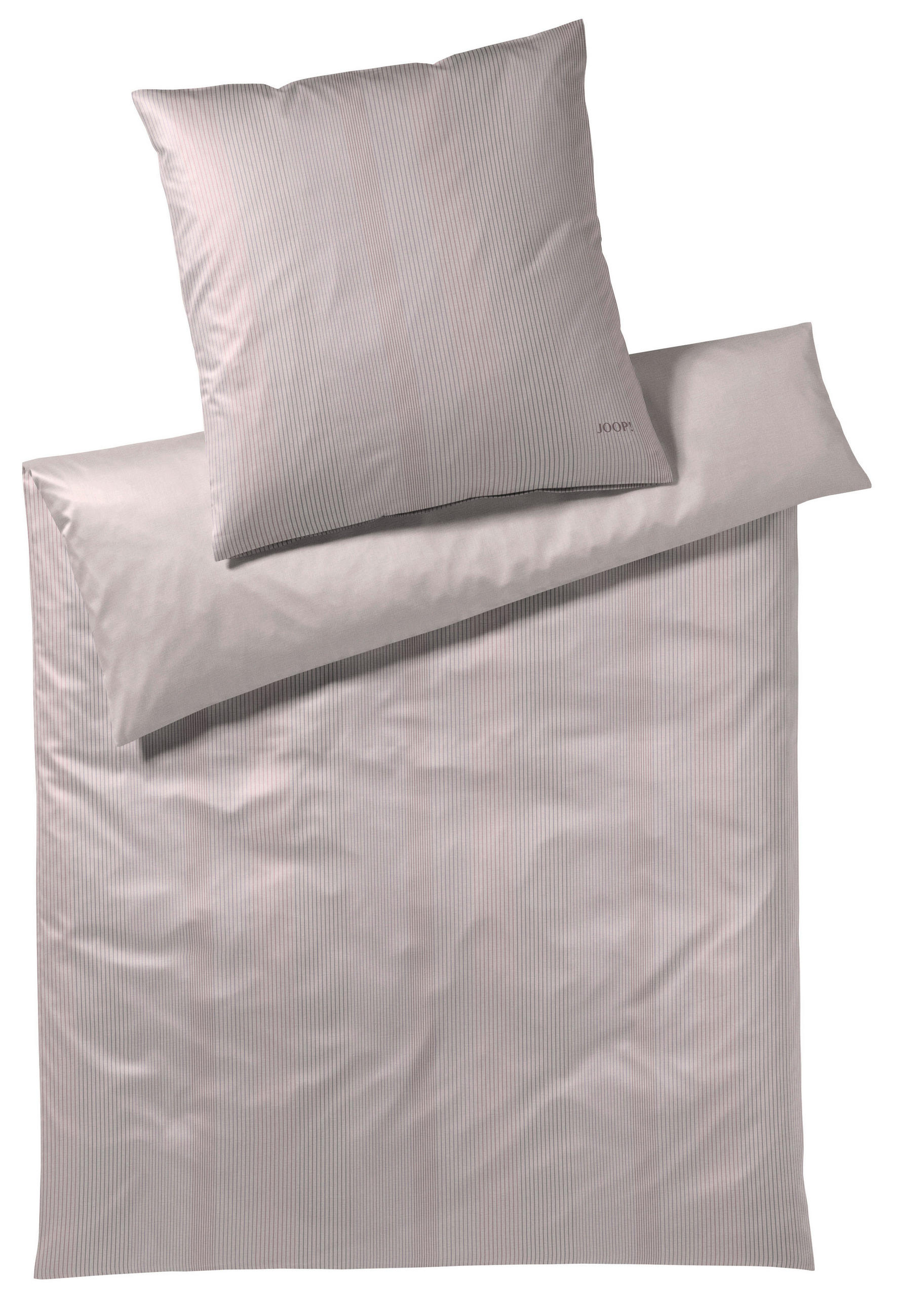 BETTWÄSCHE GROOVE Makosatin - Rosa, Basics, Textil (135/200cm) - Joop!