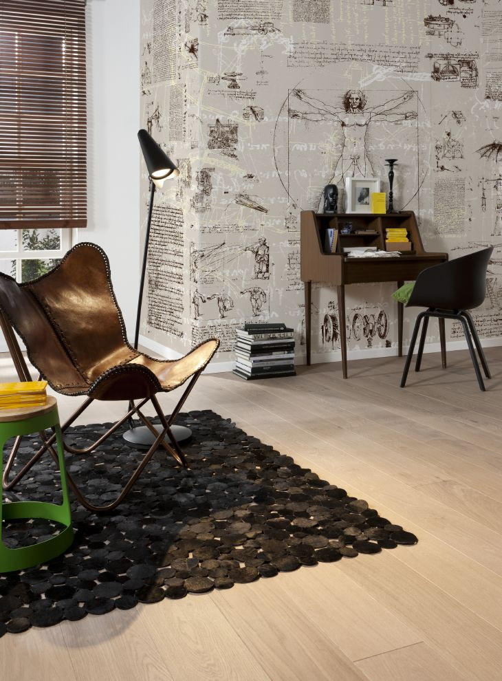 VLIESTAPETE 2,5 m - Beige/Schwarz, Basics (400/250cm) - Xora