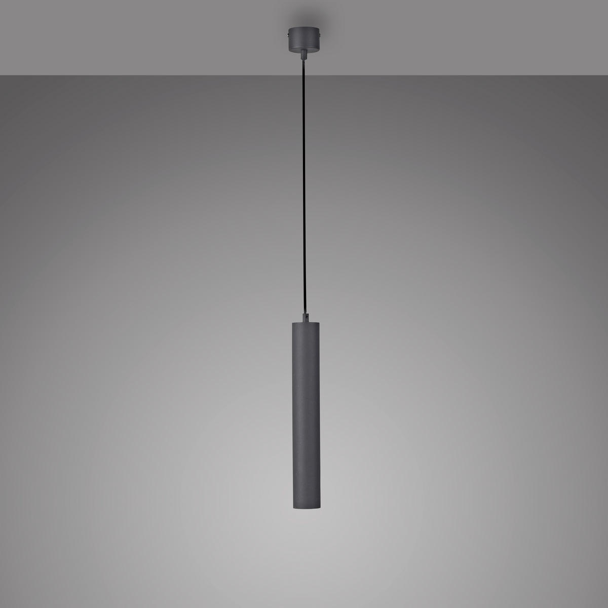 LED-PENDELLEUCHTE 6/6/120 cm  - Schwarz, Design, Kunststoff/Metall (6/6/120cm) - Schöner Wohnen