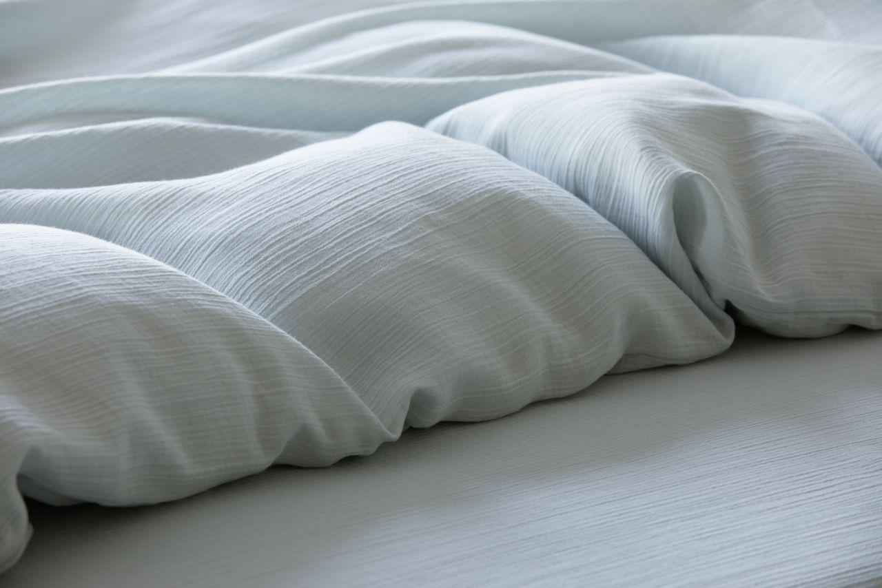 BETTWÄSCHESET Musselin 160/210 cm  70 cm/50 cm  - Mintgrün, Trend, Textil (160/210cm) - Elegante