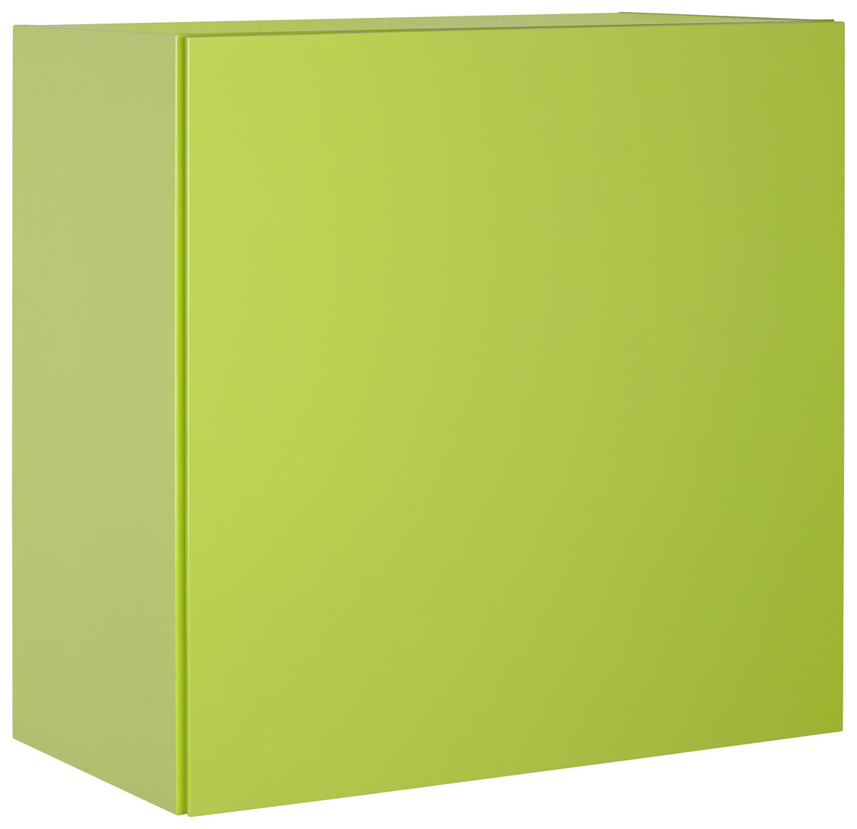 VÄGGHÄNGT SKÅP  - ljusgrön, Design, trämaterial (60/60/34cm)