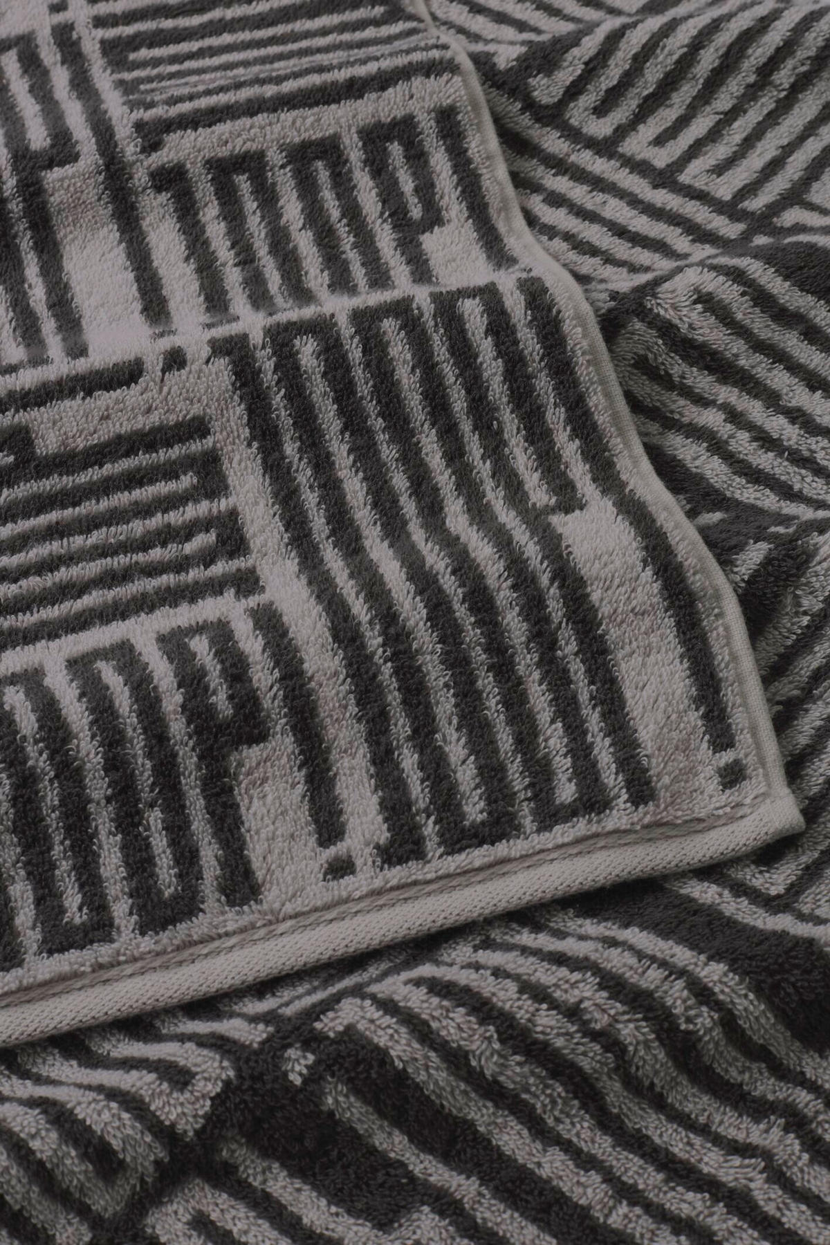 DUSCHTUCH 80/150 cm JOOP! BARS  - Platinfarben, Basics, Textil (80/150cm) - Joop! Living