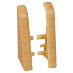 SOCKELLEISTENENDSTÜCK Buchefarben  - Buchefarben, Basics, Kunststoff (-/2,01/3,96cm) - Homeware