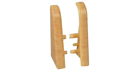 SOCKELLEISTENENDSTÜCK Buchefarben  - Buchefarben, Basics, Kunststoff (-/2,01/3,96cm) - Homeware