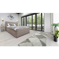 POSTEL BOXSPRING, 180/200 cm, béžová - béžová, Moderní, textil (180/200cm) - Livetastic