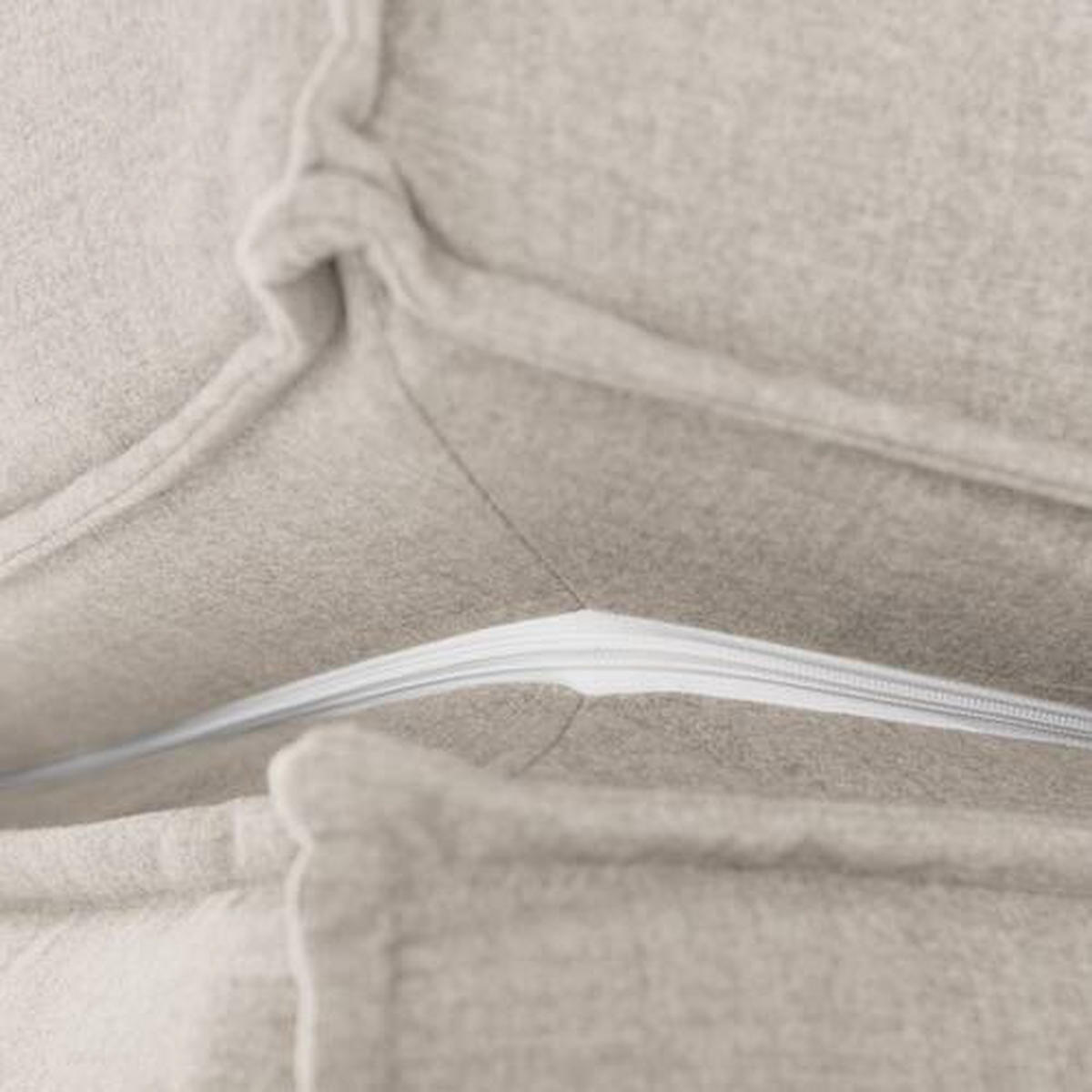 BOXSPRINGBETT 180/200 cm  in Beige  - Beige, Design, Textil (180/200cm) - home24