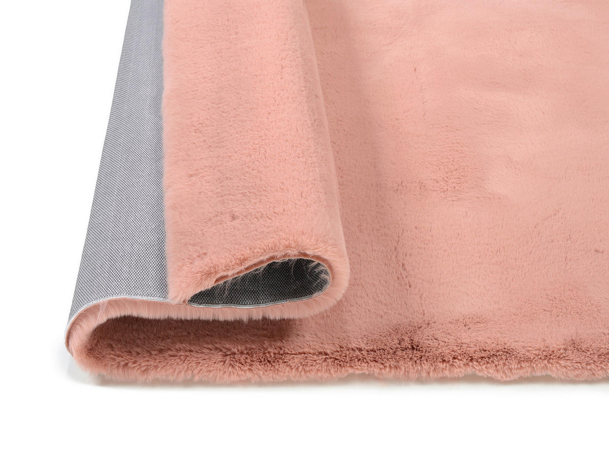 HOCHFLORTEPPICH 140/200 cm Silky Haven Rosa  - Rosa, Basics, Textil (140/200cm) - Novel