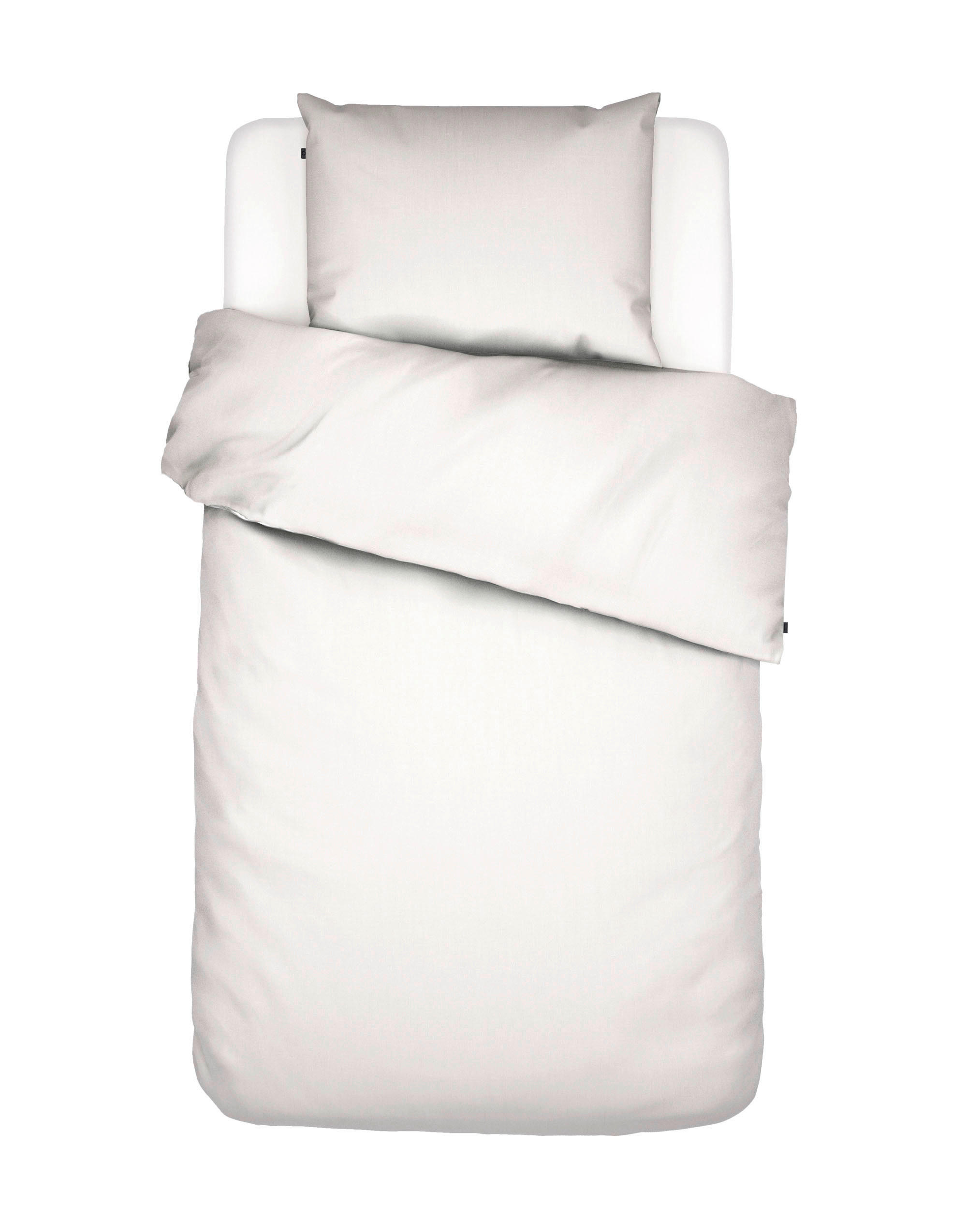 BETTWÄSCHE Satin 135/200 cm  - Weiß, Basics, Textil (135/200cm) - Essenza