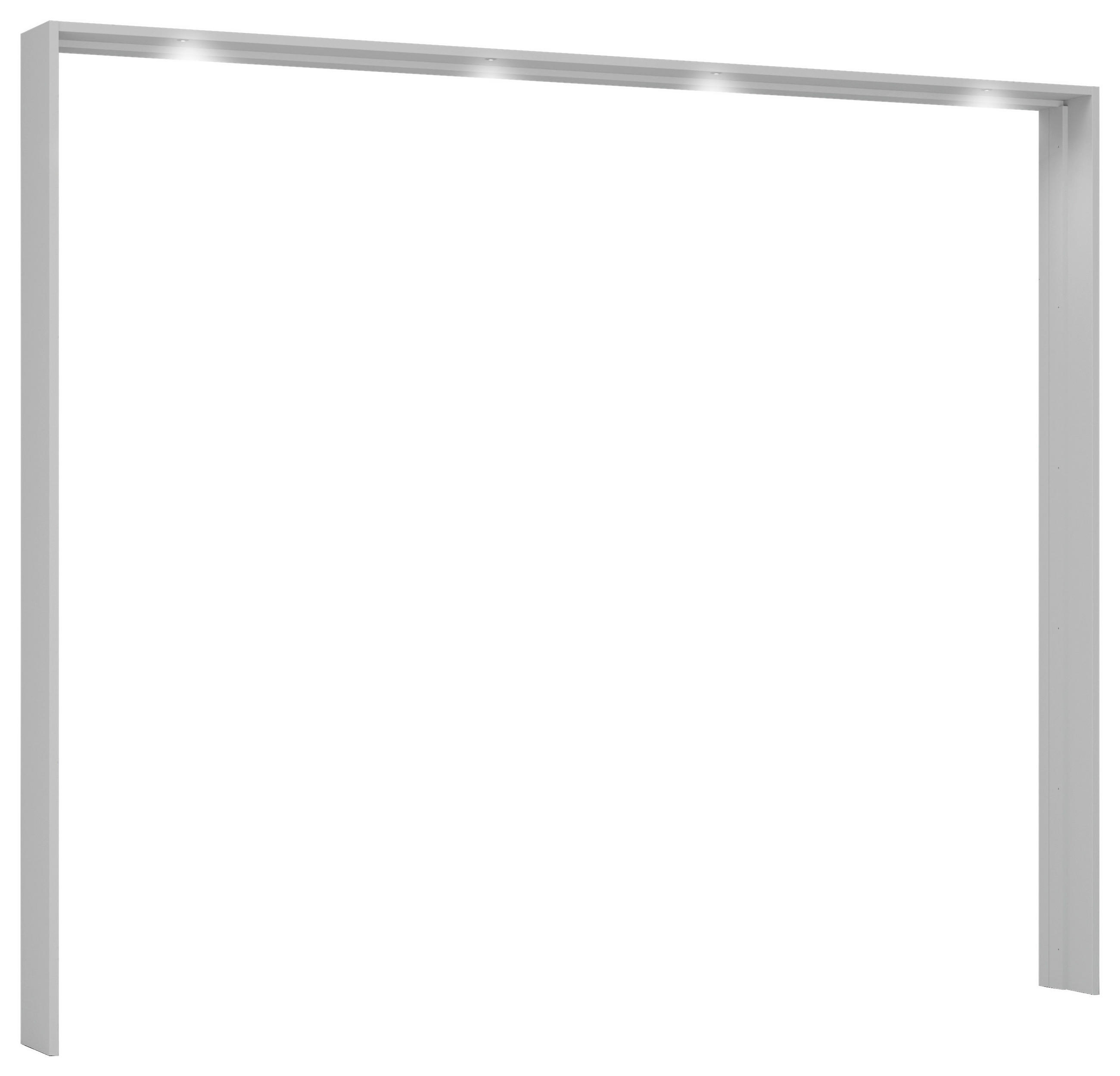 PASSEPARTOUTRAHMEN 278/233/23 cm Grau  - Grau, Basics, Holzwerkstoff (278/233/23cm) - Carryhome