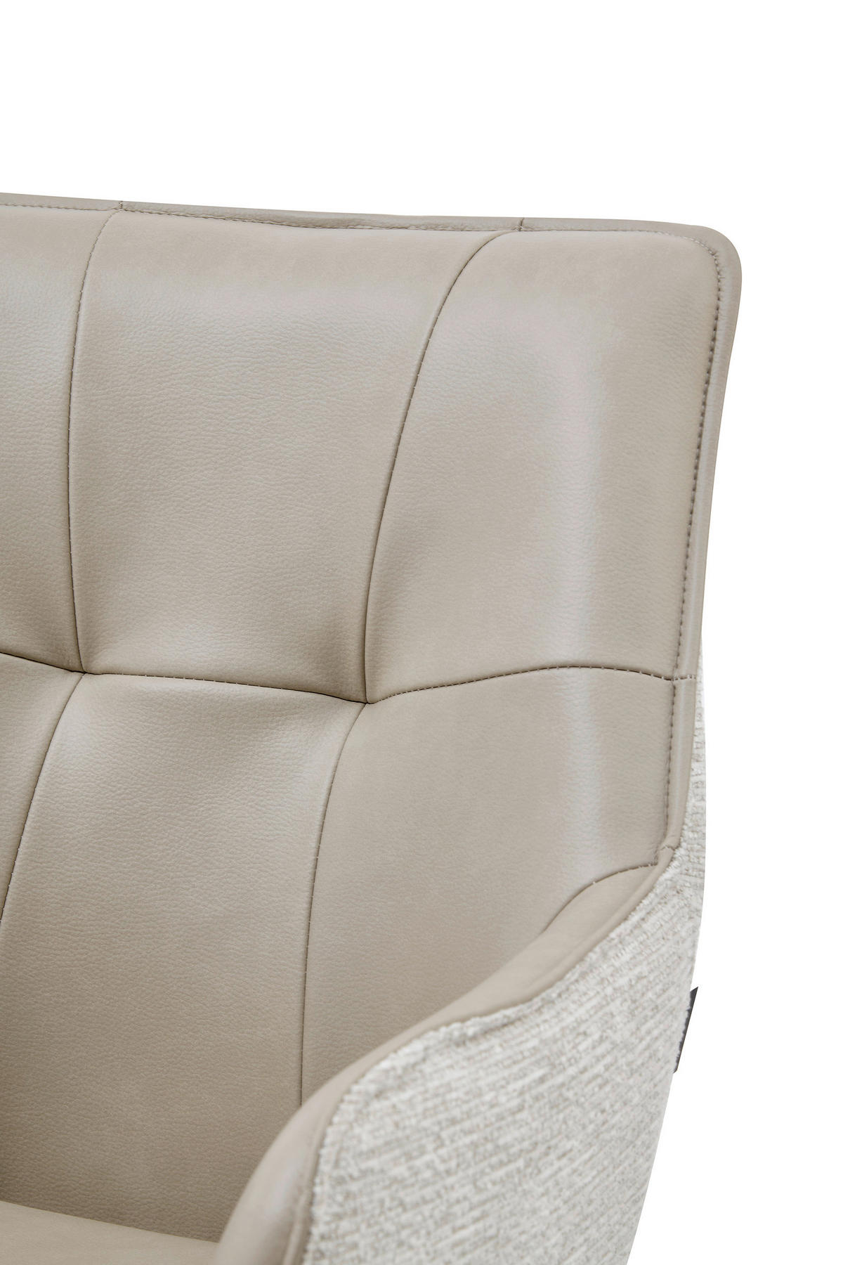 STOLICA S NASLONOM ZA RUKE  crna, taupe  drvo, metal, tekstil      - crna/taupe, Moderno, drvo/metal (58/87/61,5cm) - Livetastic