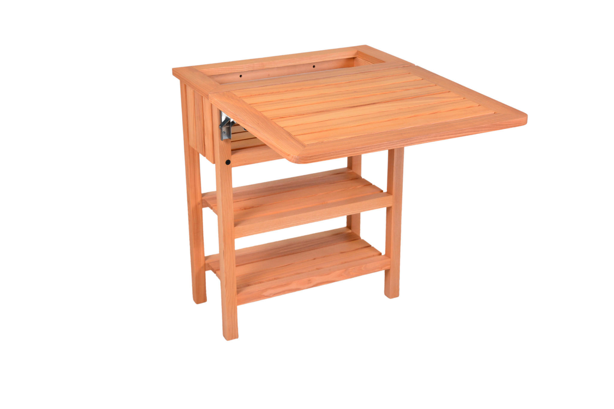 GARTENKLAPPTISCH 31-79/74,5/63 cm Holz rechteckig  - Naturfarben, ROMANTIK / LANDHAUS, Holz (31-79/74,5/63cm) - Modante