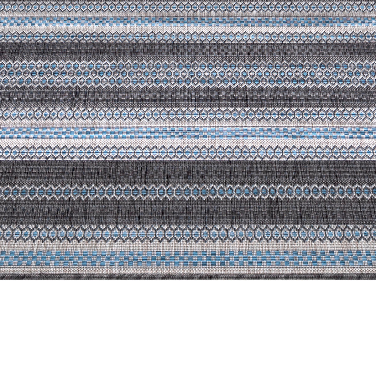 OUTDOORTEPPICH 160/230 cm Sunny Schwarz  - Schwarz, Design, Textil (160/230cm) - Novel