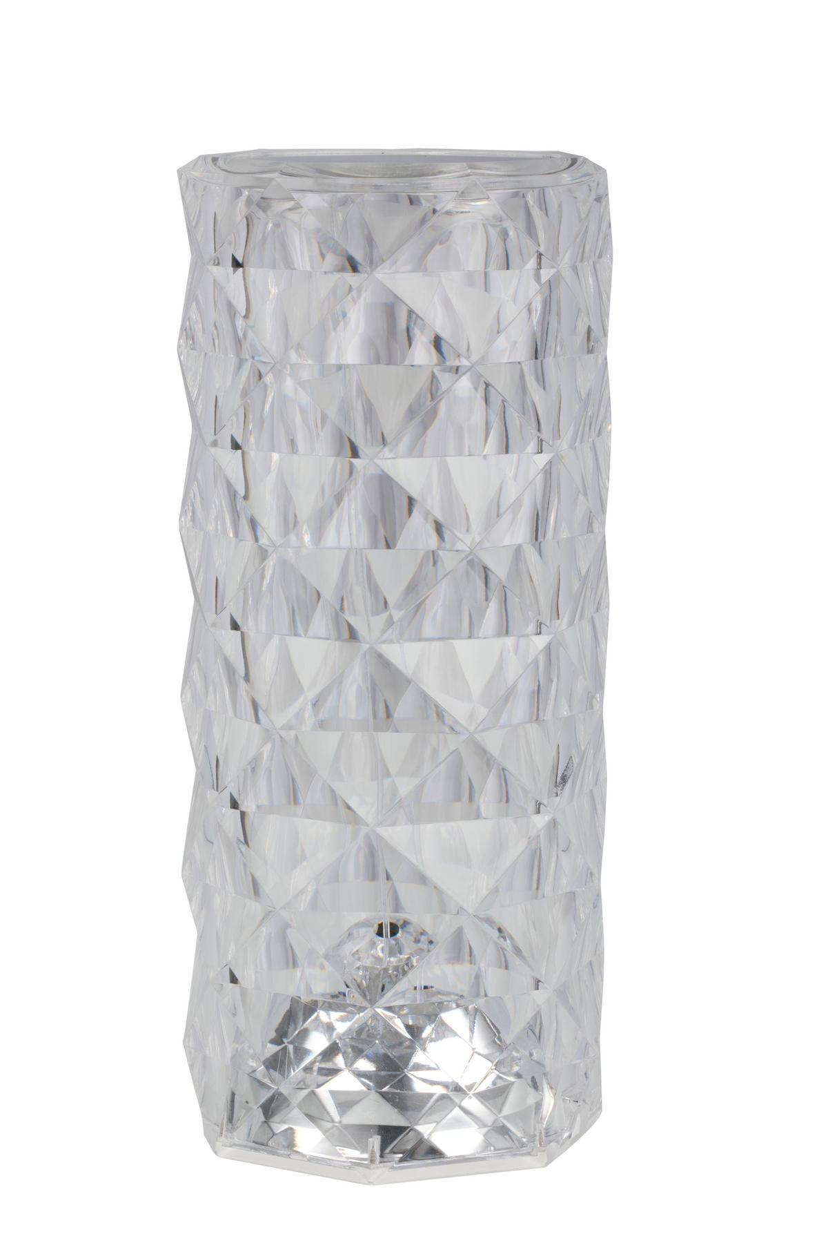 DEKORAČNÍ LED SVÍTIDLO, dálkový ovladač, dotykový stmívač, 9/22 cm  - průhledné, Lifestyle, plast (9/22cm) - Novel