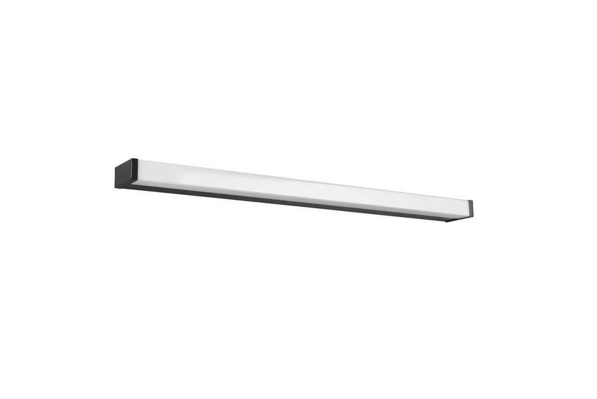 BADEZIMMER-WANDLEUCHTE - Weiss/Schwarz, Basics, Kunststoff/Metall (3,8/80/7,9cm) - Trio Leuchten