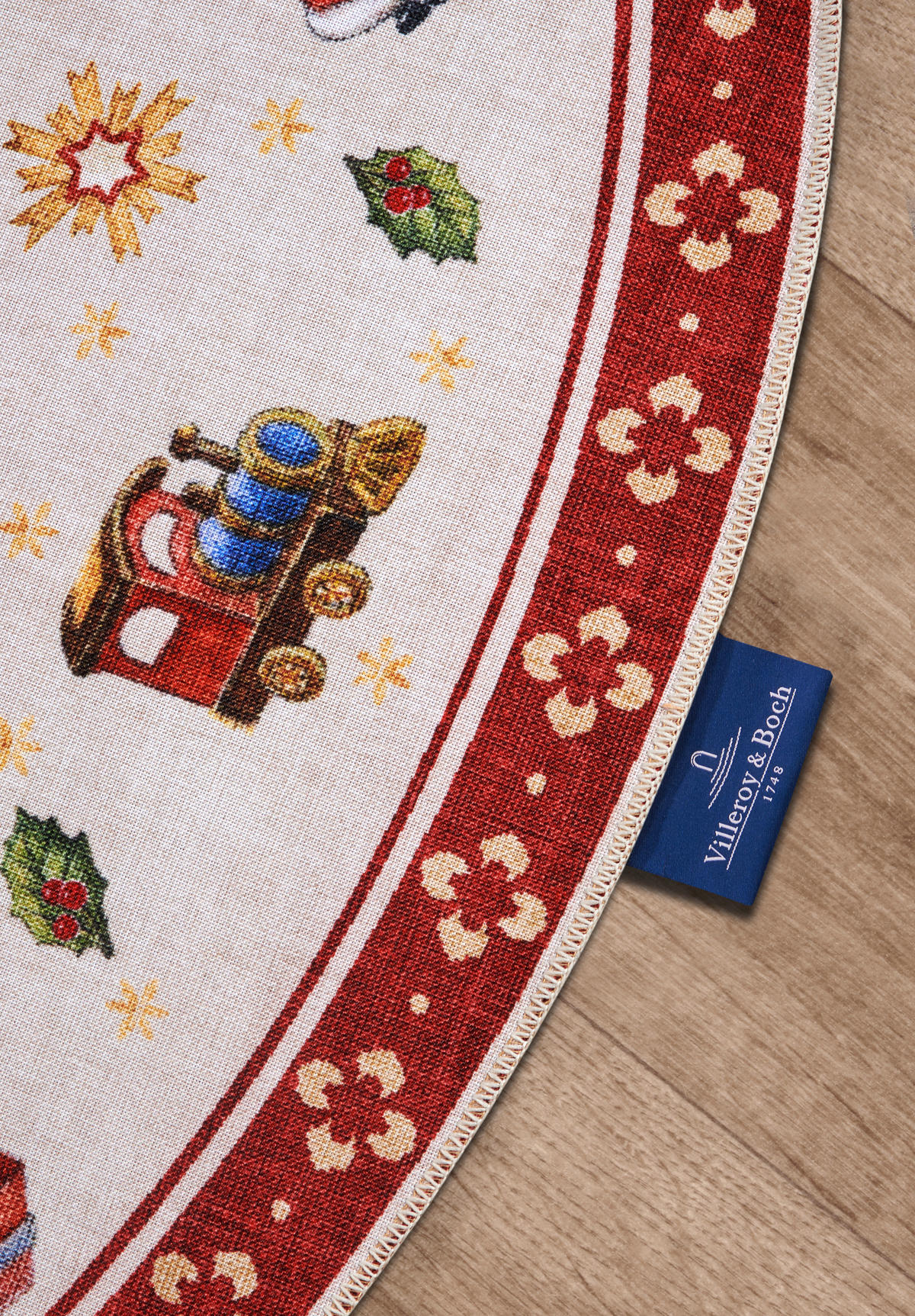 FLACHWEBETEPPICH 150 cm Toy's Delight Multicolor, Rot  - Rot/Multicolor, Design, Kunststoff/Textil (150cm) - Villeroy & Boch