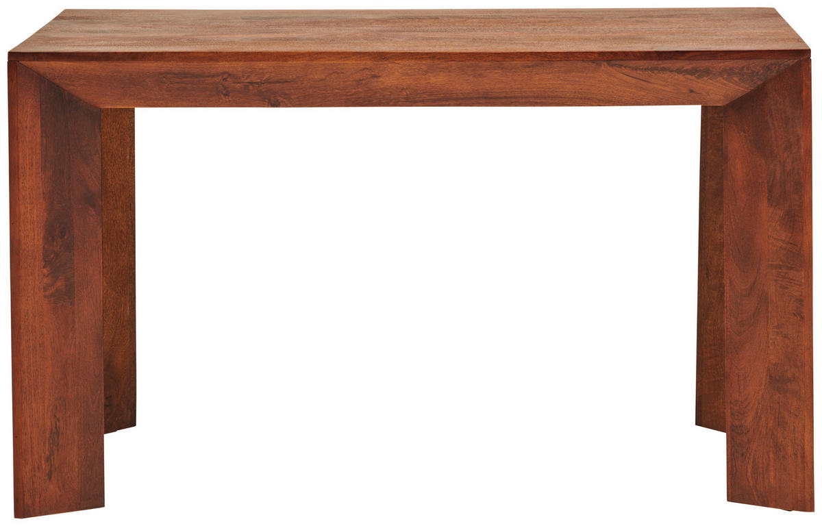 SCHREIBTISCH  in Dunkelbraun  - Dunkelbraun, Modern, Holz (130/76/65cm) - MID.YOU