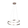 LED-HÄNGELEUCHTE 75/200 cm  - Nickelfarben, Design, Metall (75/200cm) - Cinque