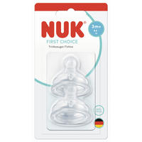 FLÄSCHCHENSAUGER  - Klar, Basics, Kunststoff (4,6/9,2/17,3cm) - NUK