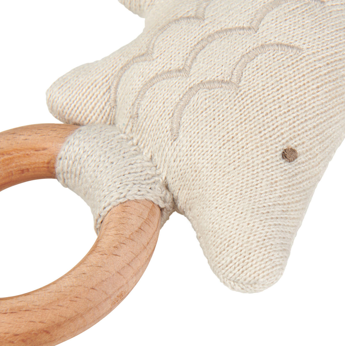 SKALLRA  - vit, Trend, trä/textil (9,5/13cm) - Avelia