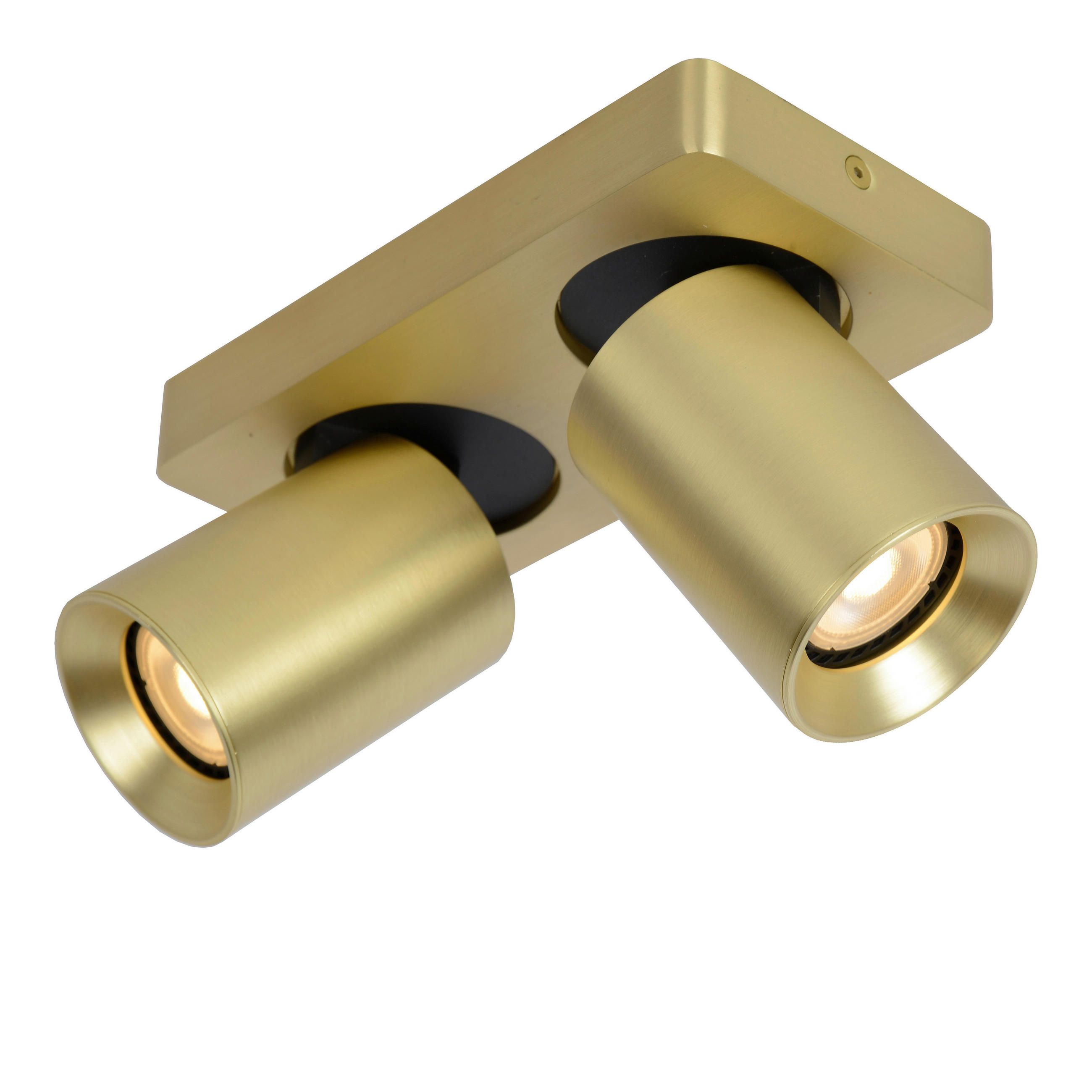 LED-STRAHLER Nigel 20/10/11.5 cm   - Messingfarben, Basics, Metall (20/10/11.5cm) - Lucide