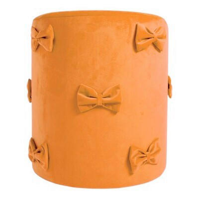 POUF Affe Orange 35/35/40 cm  - Orange, Basics, Textil (35/35/40cm)