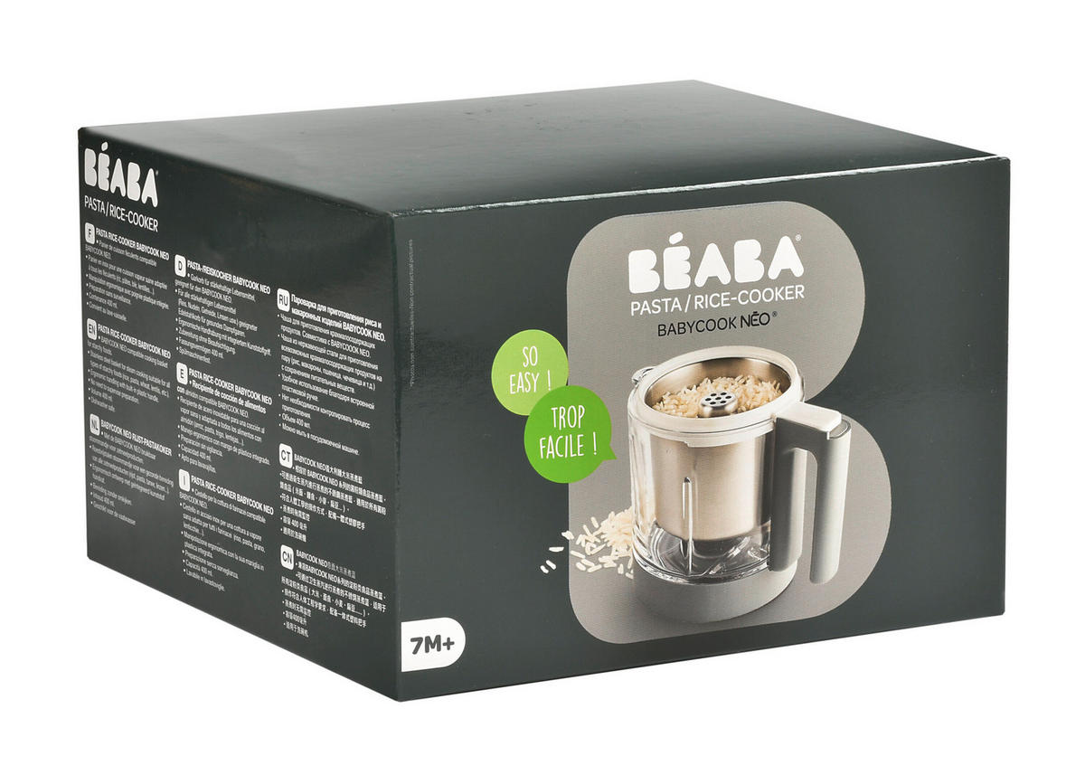 BABYNAHRUNGSZUBEREITER  - Weiß, Basics, Metall (18/13/9.5cm) - Beaba
