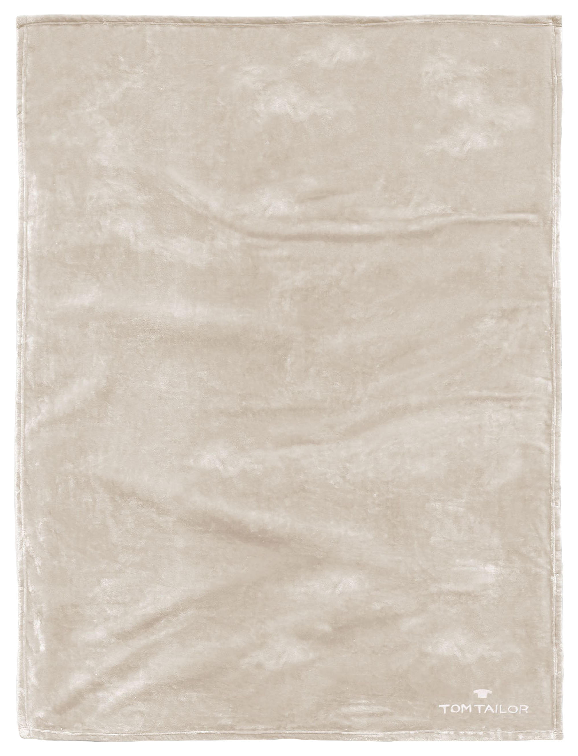DECKE 150/200 cm  - Weiß, KONVENTIONELL, Textil (150/200cm) - Tom Tailor
