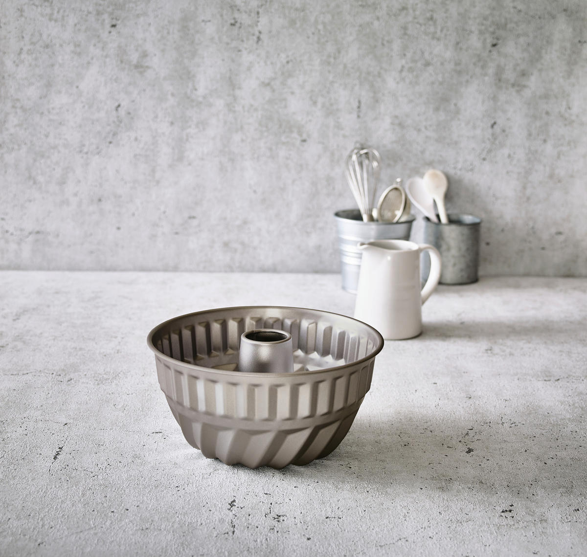 GUGELHUPFFORM  - Silberfarben, KONVENTIONELL, Metall (22/11/22cm) - Birkmann
