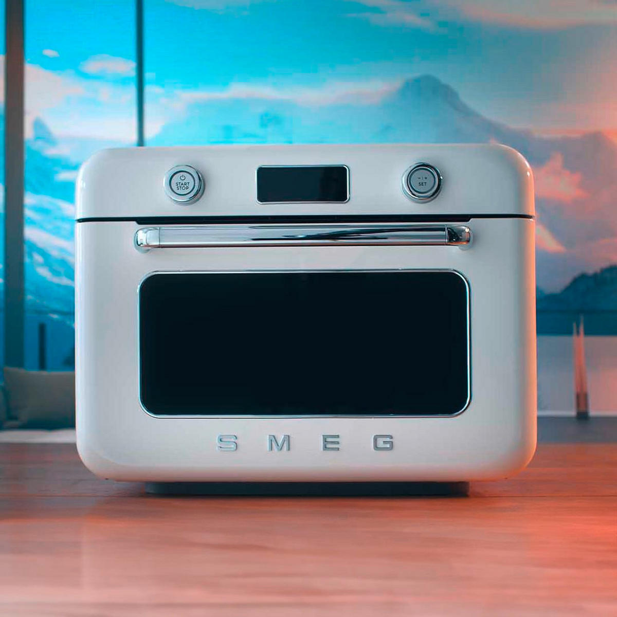 MINIBACKOFEN - Weiss Hochglanz, Trend, Kunststoff (50/40/51cm) - SMEG