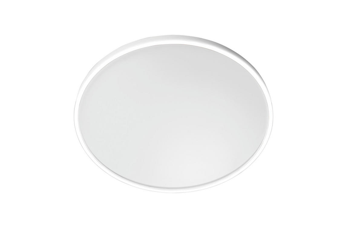 LED-DECKENLEUCHTE 80/4 cm    - Weiß, Basics, Metall (80/4cm) - BOPP