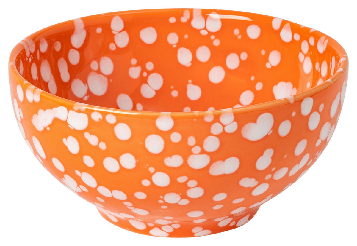 KOMBISERVICE Rot, Weiß Hochglanz RAFAELA 4-teilig 1 Personen  - Weiß Hochglanz/Rot, Basics, Keramik - Costa Nova