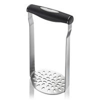 KARTOFFELSTAMPFER TIMBRA  - Edelstahlfarben/Schwarz, Basics, Kunststoff/Metall (11,9/19,2/7,4cm) - Gefu