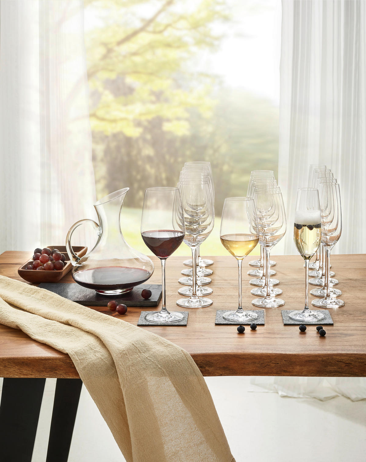 GLÄSERSET Fortissimo  18-teilig  - Klar, KONVENTIONELL, Glas - Schott Zwiesel