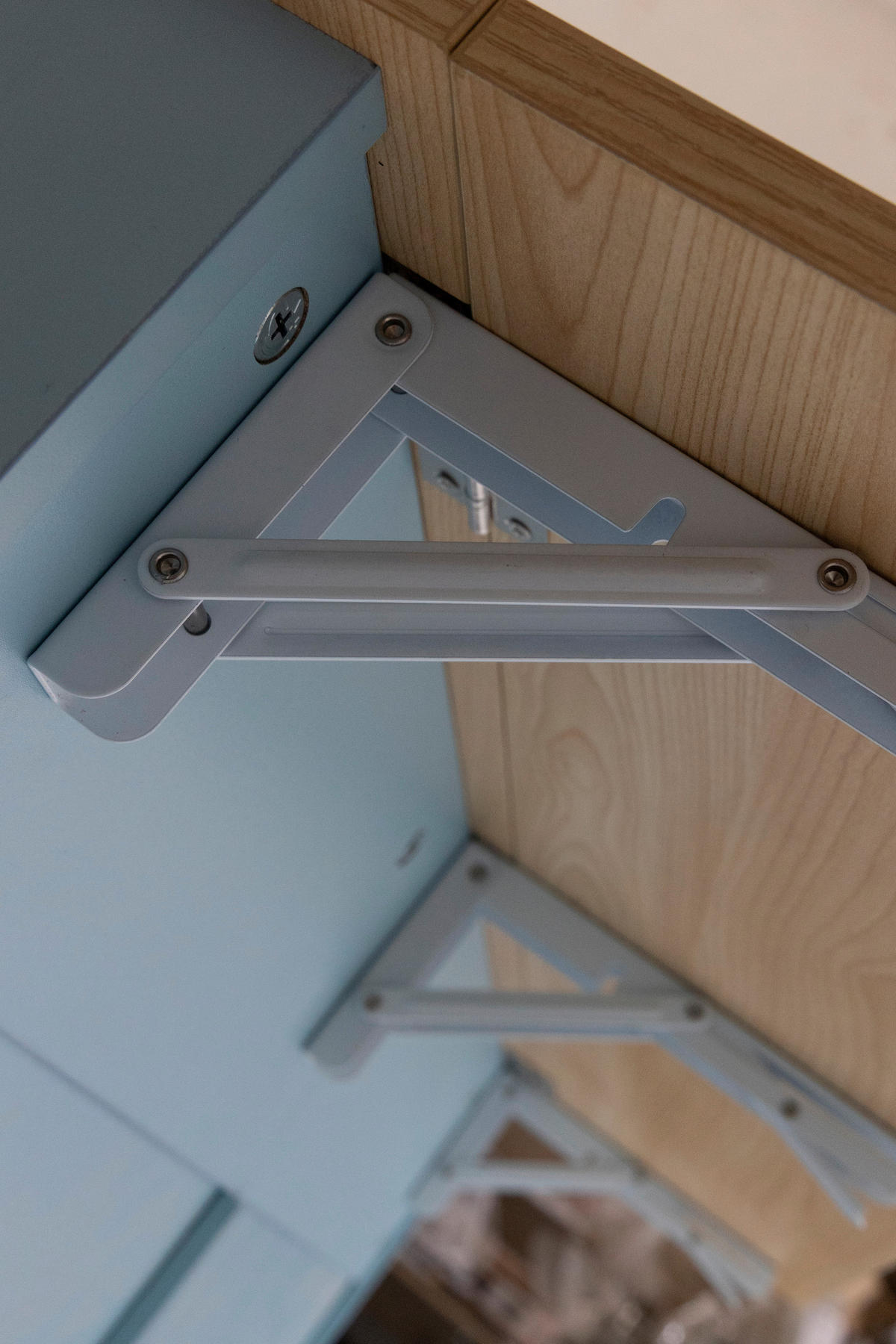 SERVIERWAGEN in Blau  - Blau/Schwarz, Basics, Holzwerkstoff/Kunststoff (100/85/50cm) - MID.YOU